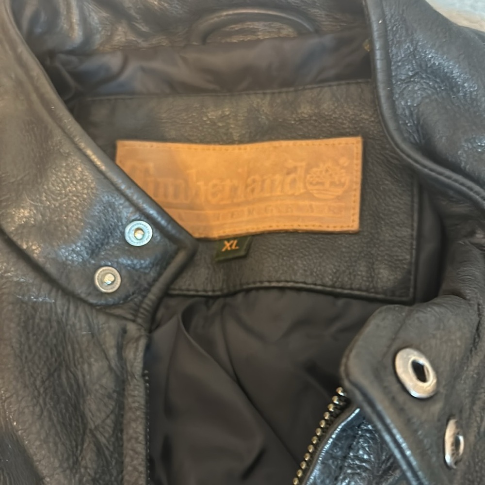 Timberland Leather Jacket View 2